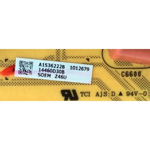 TARJETA D3Z / SONY A-1536-222-B / A1536222B / 1-875-863-11 / 172941611 / SUSTITUTAS A-1553-193-A / A-1553-192-A / MODELOS KDL-46VL160 / KDL-46XBR6